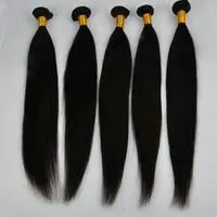 Top Quality & hot selling Virgin Single Donor Straight Hair Indian human hair human hair extensions clip