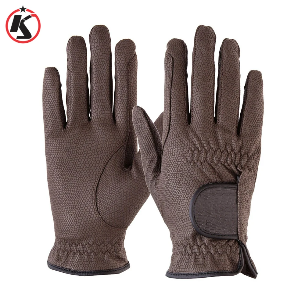 
Custom Leather Horse Riding Glove 