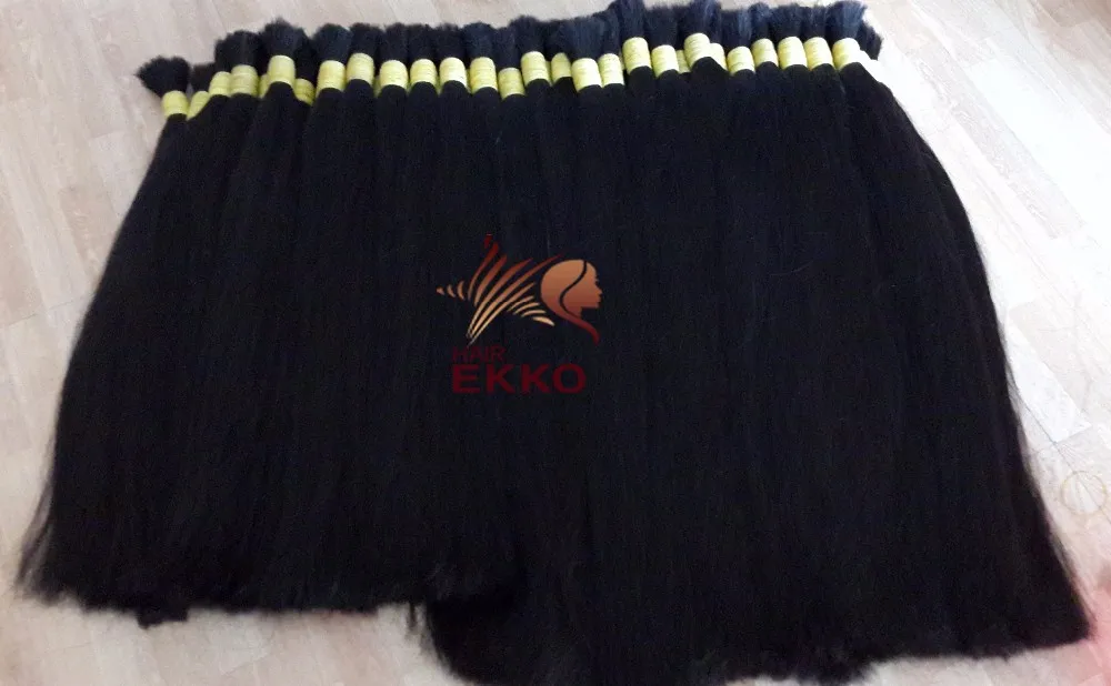 Raw hair virgin hair bundle raw Indian cuticle aligned straight hair