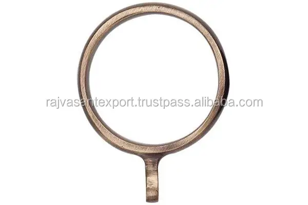High Quality Art Deco Metal Curtain Rods Iron Aluminium and Brass Accessories including Motor Tieback and Rings