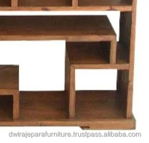 Indonesia Wooden Bookcase teak furniture - DW-LBCT02 Teak Bookcase Furniture Indonesia.