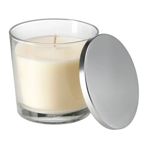 Clear Glass Wax Filled Votive Candles