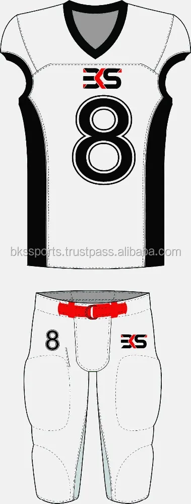 
Customization Design wholesale custom blank american football jerseys 
