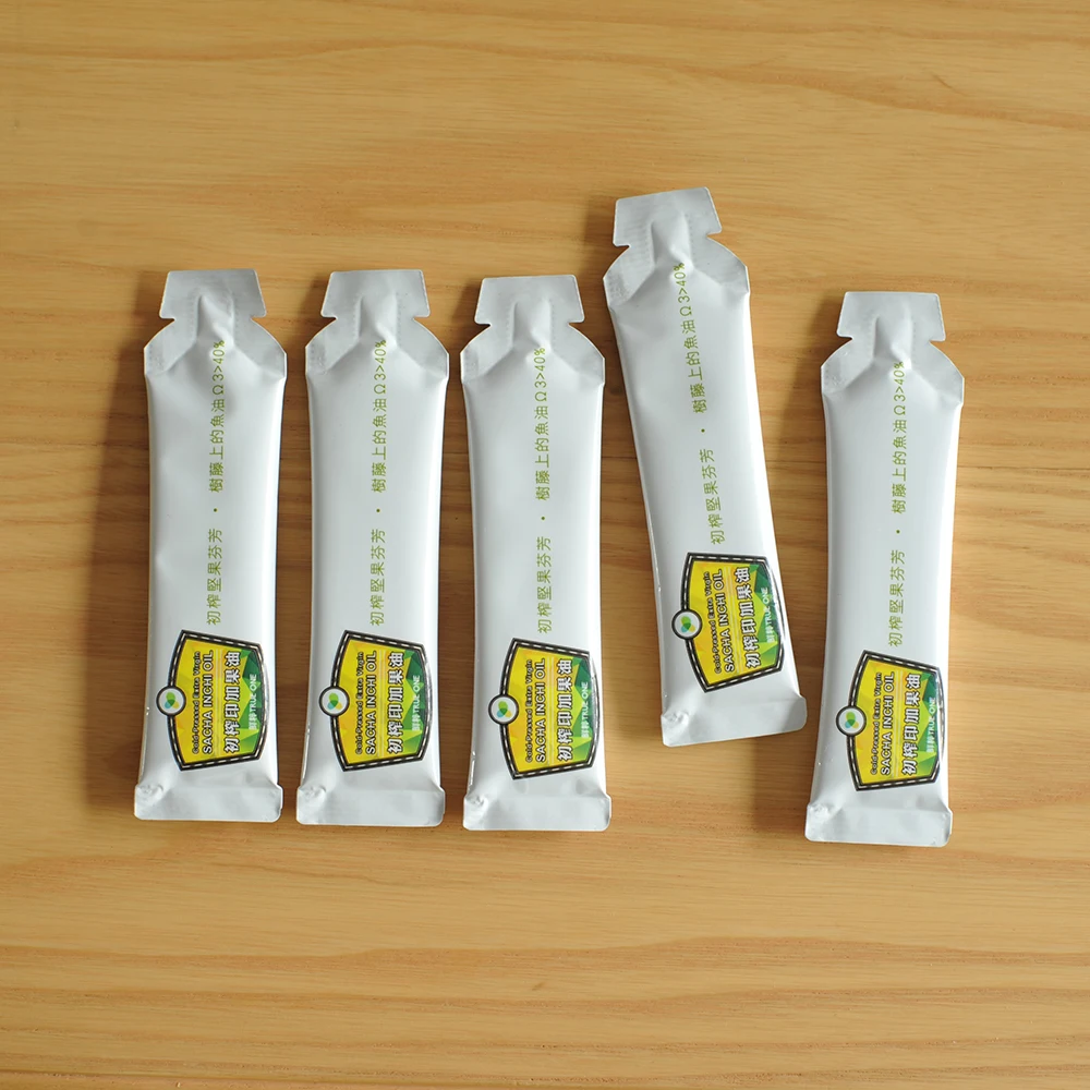 Daily convenient pack sacha inchi oil good for heart and brain health