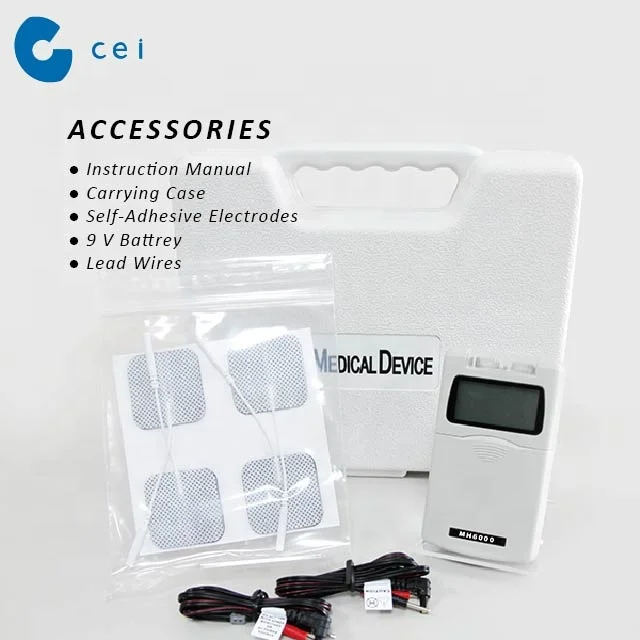 Low Frequency Therapy TENS EMS Machine Professional Electric Muscle Stimulator Pain Relief Device