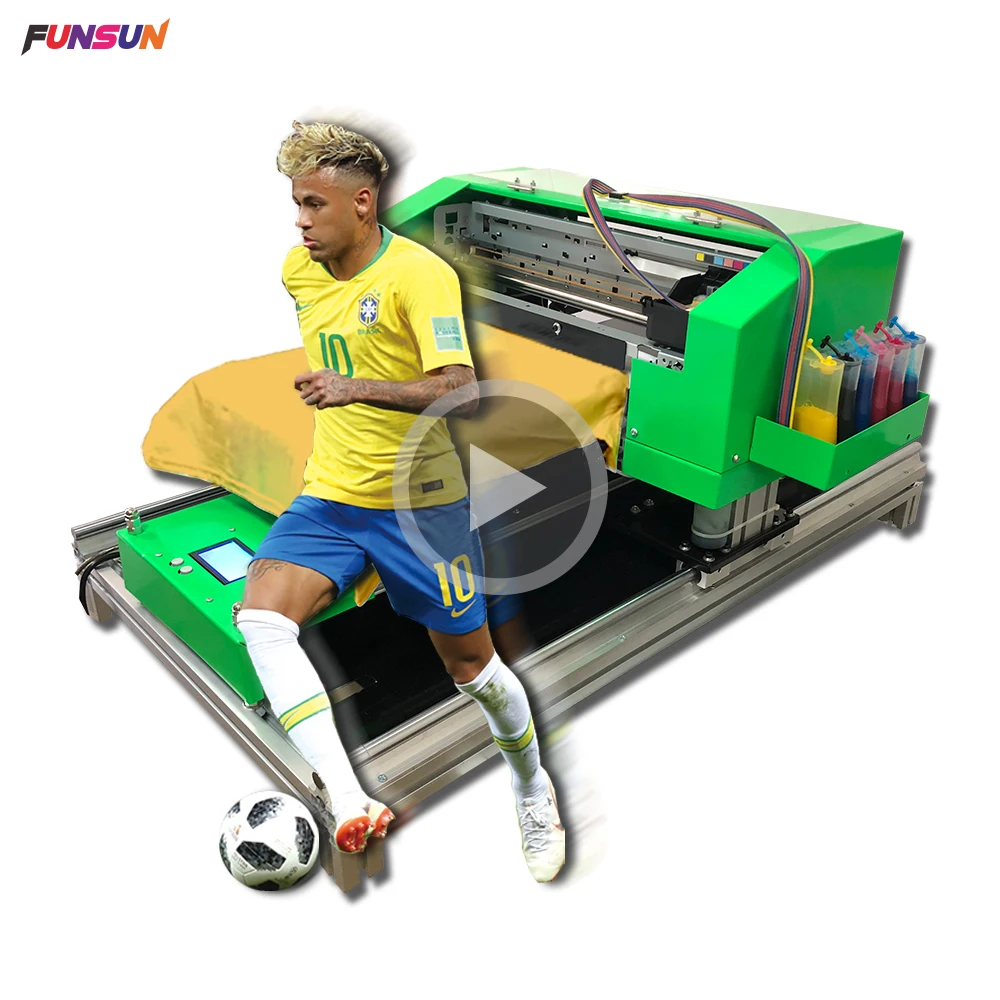 funsun a3 direct to garment printer for t-shirt with low printing cost