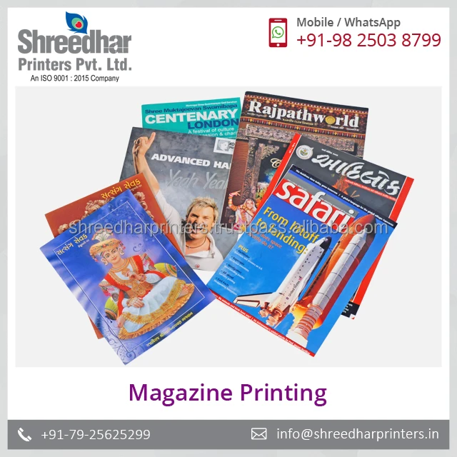 Quick Magazine Printing and Shipping.