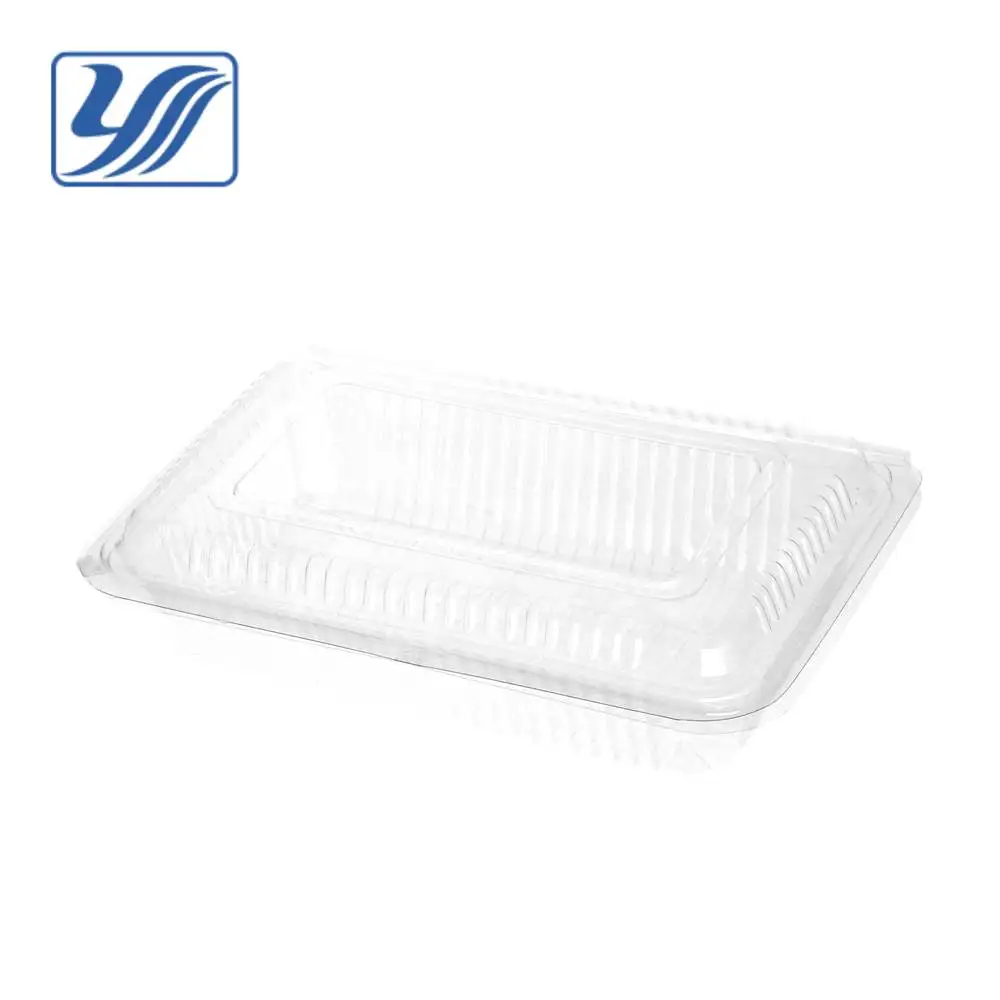 Disposable container plastic sushi to go box
