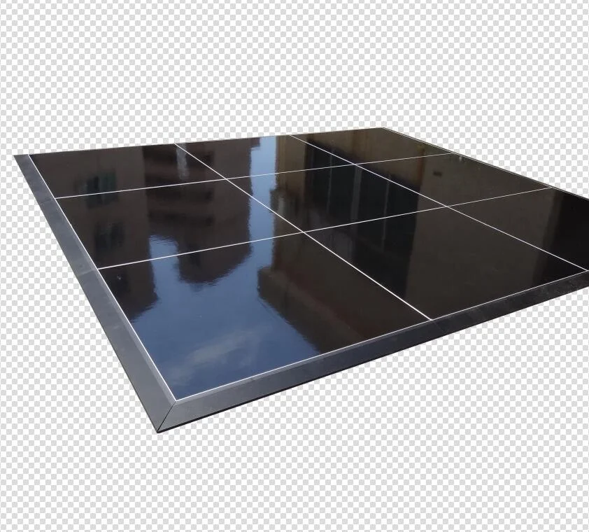 
High Gloss White and Black Dance Floor Portable Flooring 