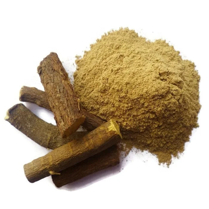 Licorice / Liquorice Root Powder for Sale from India Licorice Extract Herbal Extract Fine Brown Powder Solvent Extraction Food