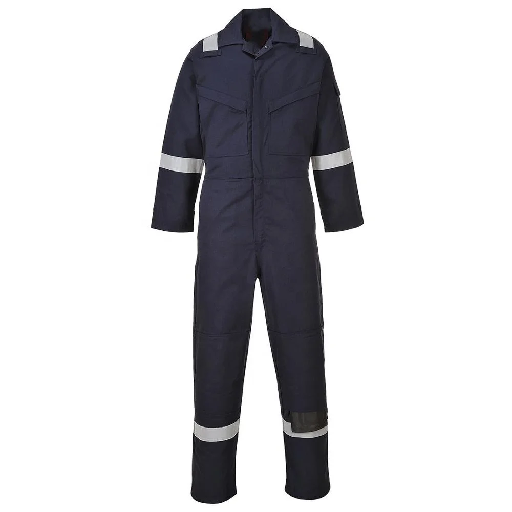 high quality 88%Cotton 12%Nylon reflective flame retardant coverall