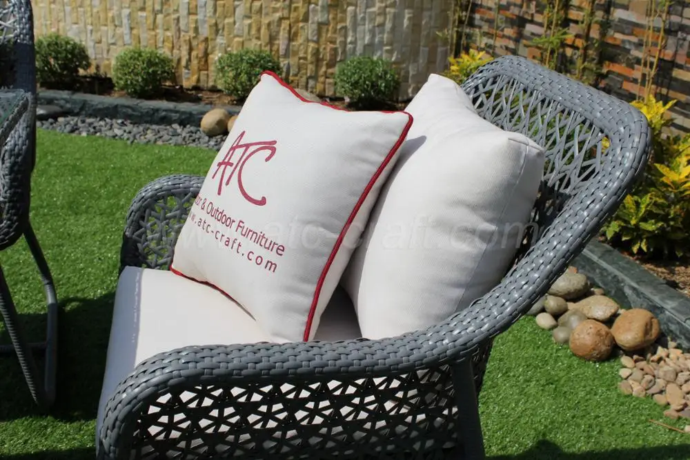 Patio Wicker Synthetic Rattan 4-Seat Dining Set