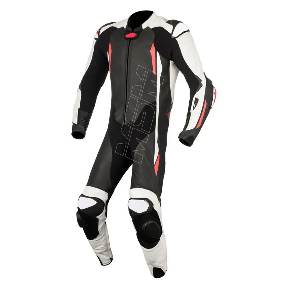 OEM Motorcycle Racing Suit, Men Motorbike Leather Suit Customized