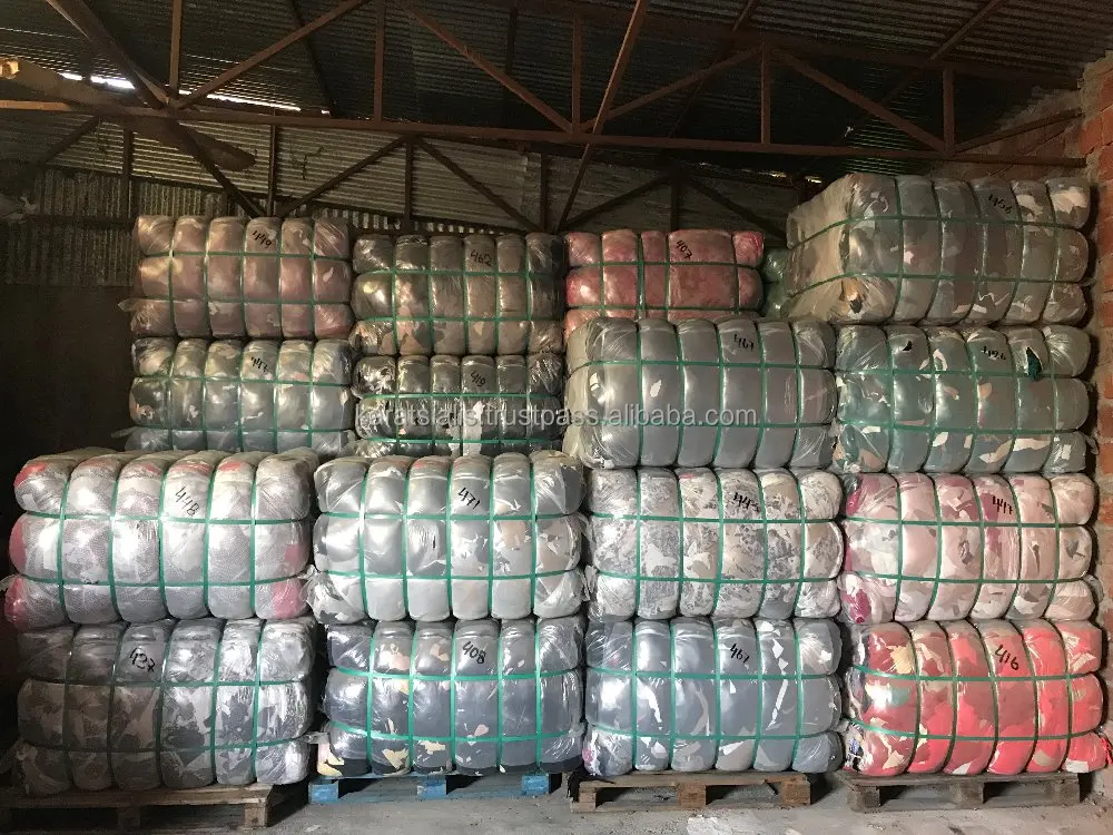 
100% COTTON CLIPS MIX COLORS BALES (TEXTILE WASTE / SCRAP) 