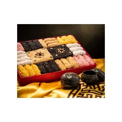 
Korean Traditional Snack: Sweet Rice Puffs Full Package Type B 