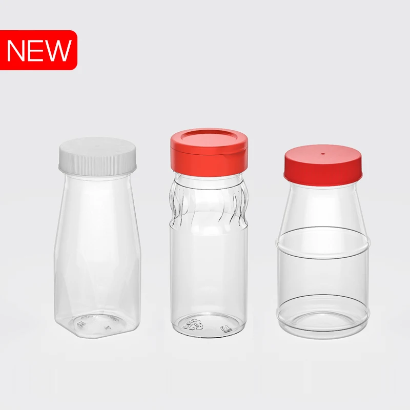 Маленькая пластиковая банка из ПЭТ/бутылка с крышкой из ПП/крышкой или алюминиевой крышкой для хранения соли для перца с откидной крышкой