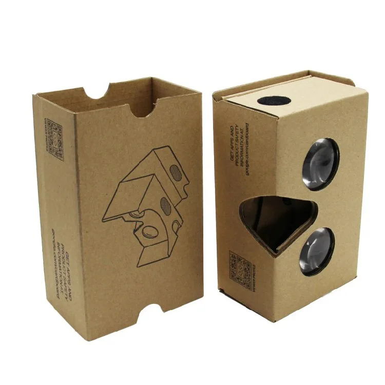 DIY Clear Cardboard Glasses  2.0 Virtual Reality 3D Glasses