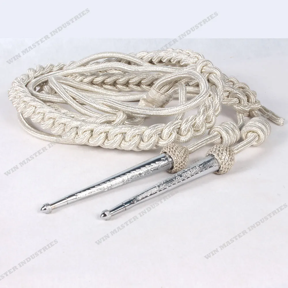 Aiguillette / Ceremonial Officers Brown Infantry Aiguillette Aglet Uniform german Ceremonial uniforms