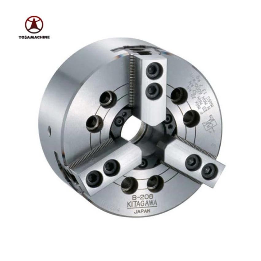 Efficient japan 14kn - 98kn lathe 3 jaw chuck