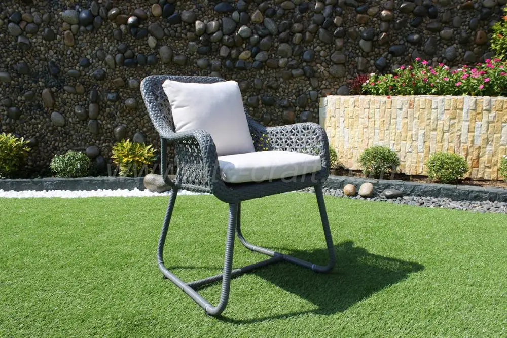 Patio Wicker Synthetic Rattan 4-Seat Dining Set