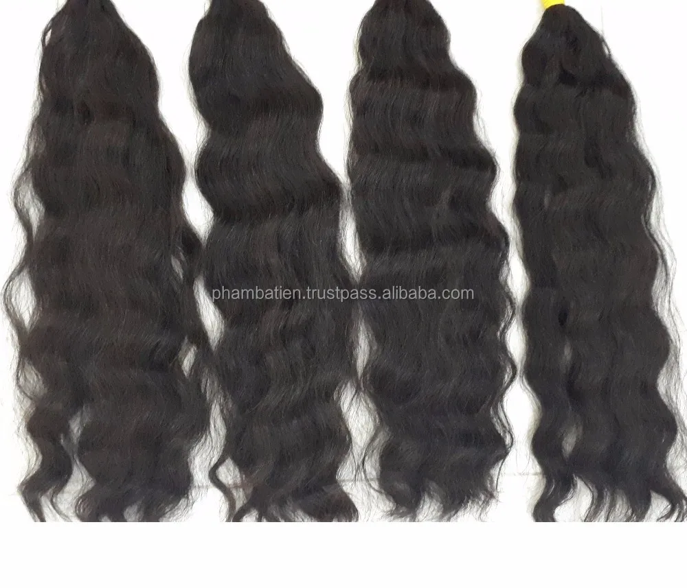 Different types of natural curly unprocessed virgin hair weaves using for hair extensions