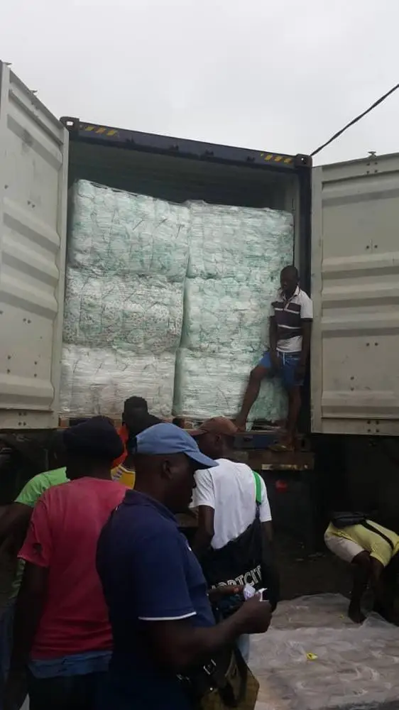 Bulk Baby Diapers in Bales made in Europe high Quality