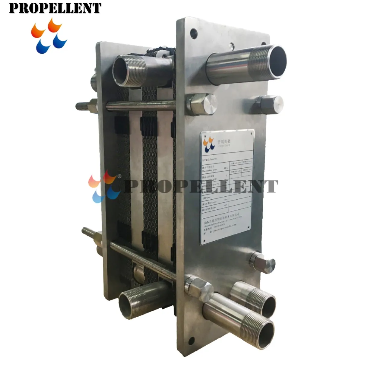 Row Milk Cooling Pasteurization Plate Heat Exchanger 304 316 Stainless Steel pasteurizer equipment