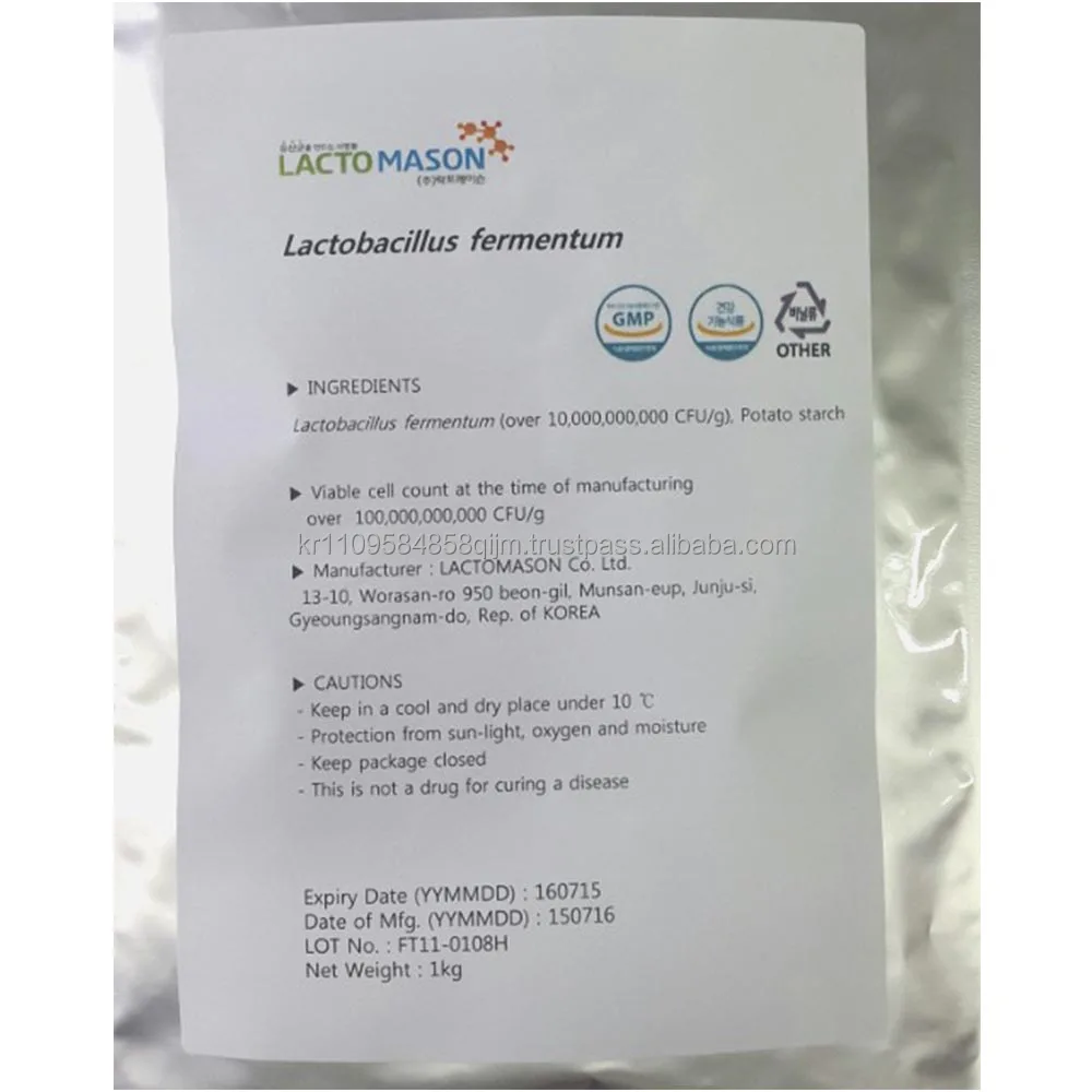 Made in korean best quality probiotics lactobacillus fermentum food additives