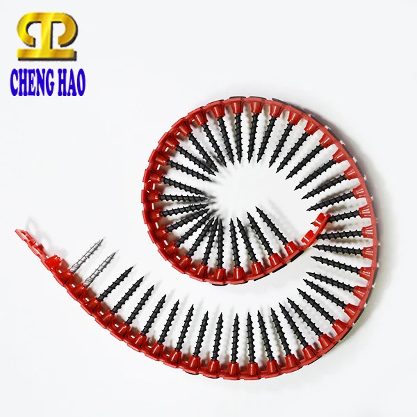 Taiwan Made Bugle Head Phillips C1022 Harden Collated Wood Self-Tapping Screw