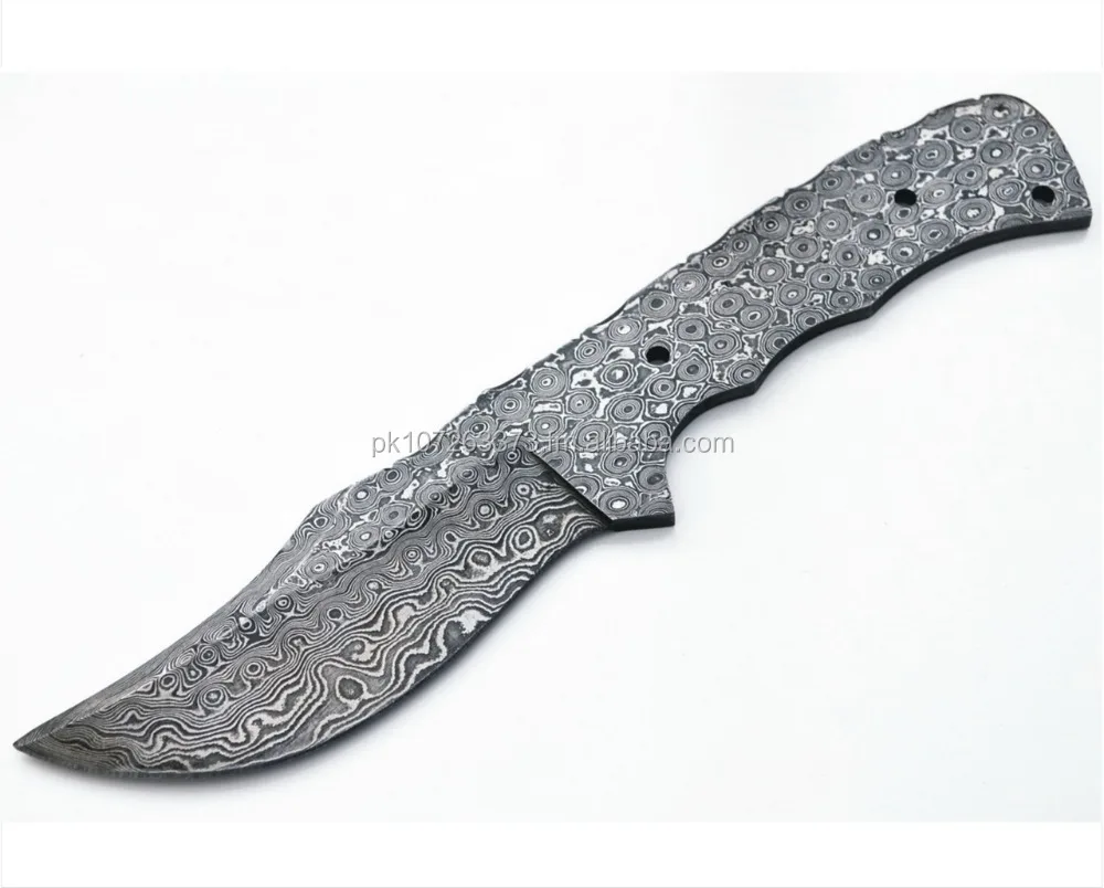 Лидер продаж пустые лезвия ручной работы из дамасской стали для продажи/новейший дизайн заготовка ножей