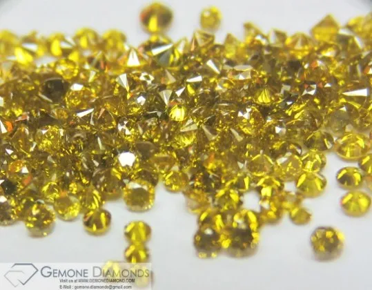 Natural Yellow Color Diamonds Manufacturer from India ,Natural Fancy Colored Diamonds