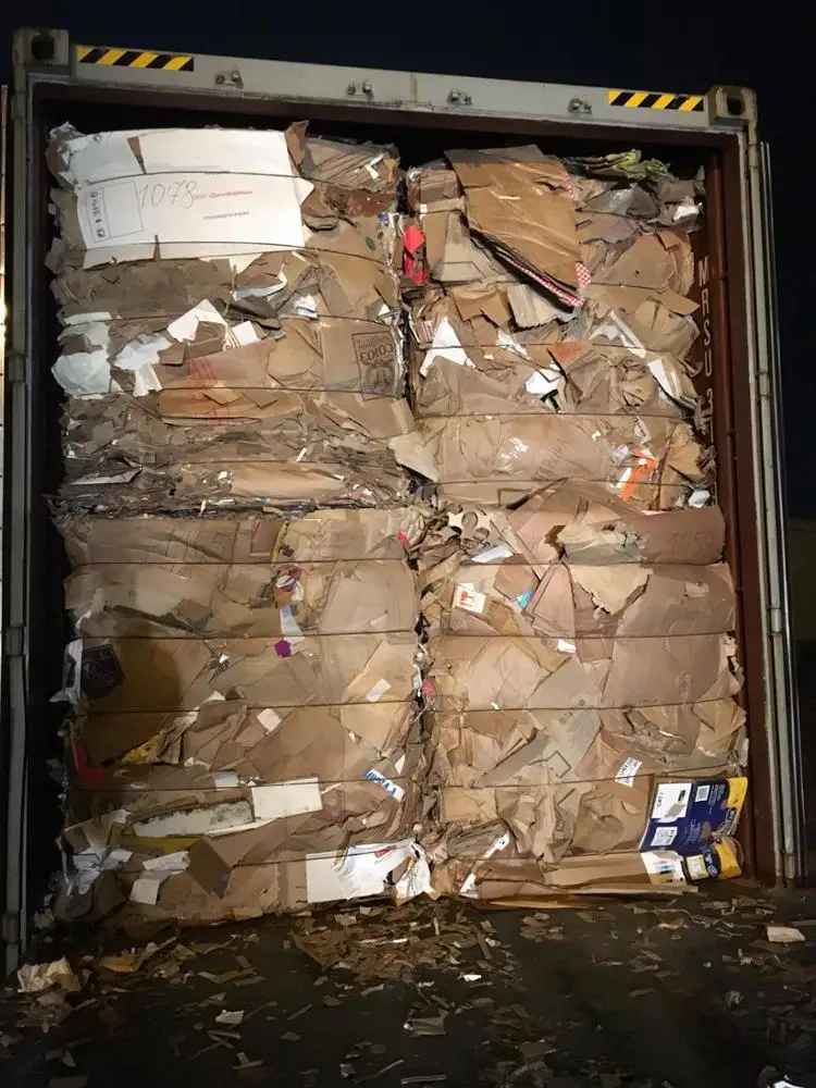 
Waste cardboard and paper 