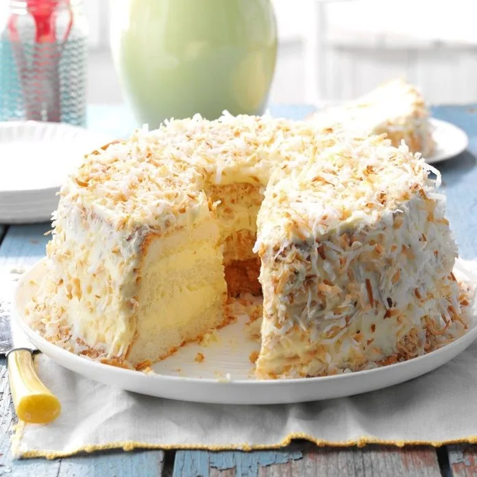 
DESICCATED COCONUT FOR TOPPING- MACAROON CAKE 