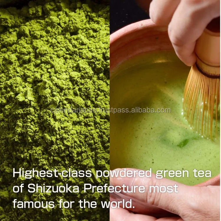 Green tea soft serve ice cream powder