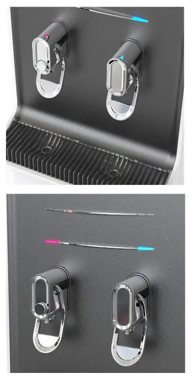 
water dispenser hot cold made in korea 