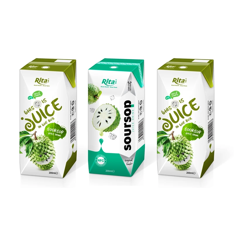 Manufacturers High Quality Tropical Rita Beverge 330ml Soursop Fruit Drink