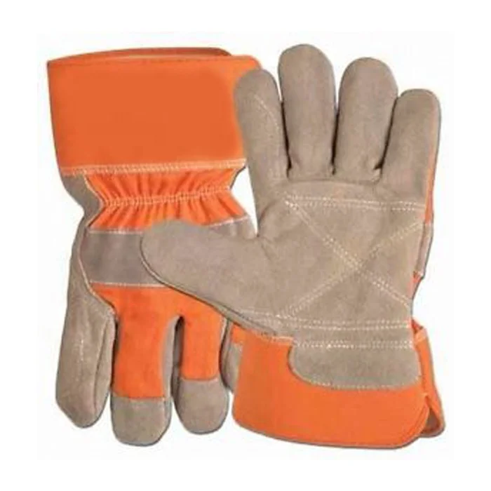 
Fabulouse China Quality Goatskin Leather Full Finger Working Gloves 