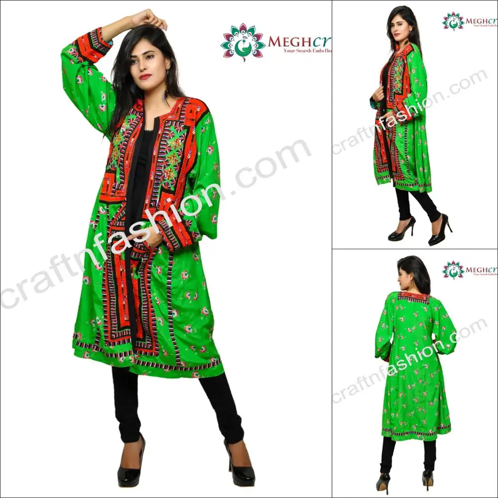 Индо в западном стиле с длинными балочи куртка-афгани Кути стиль женский жакет ручной афгани стиль Banjara куртка