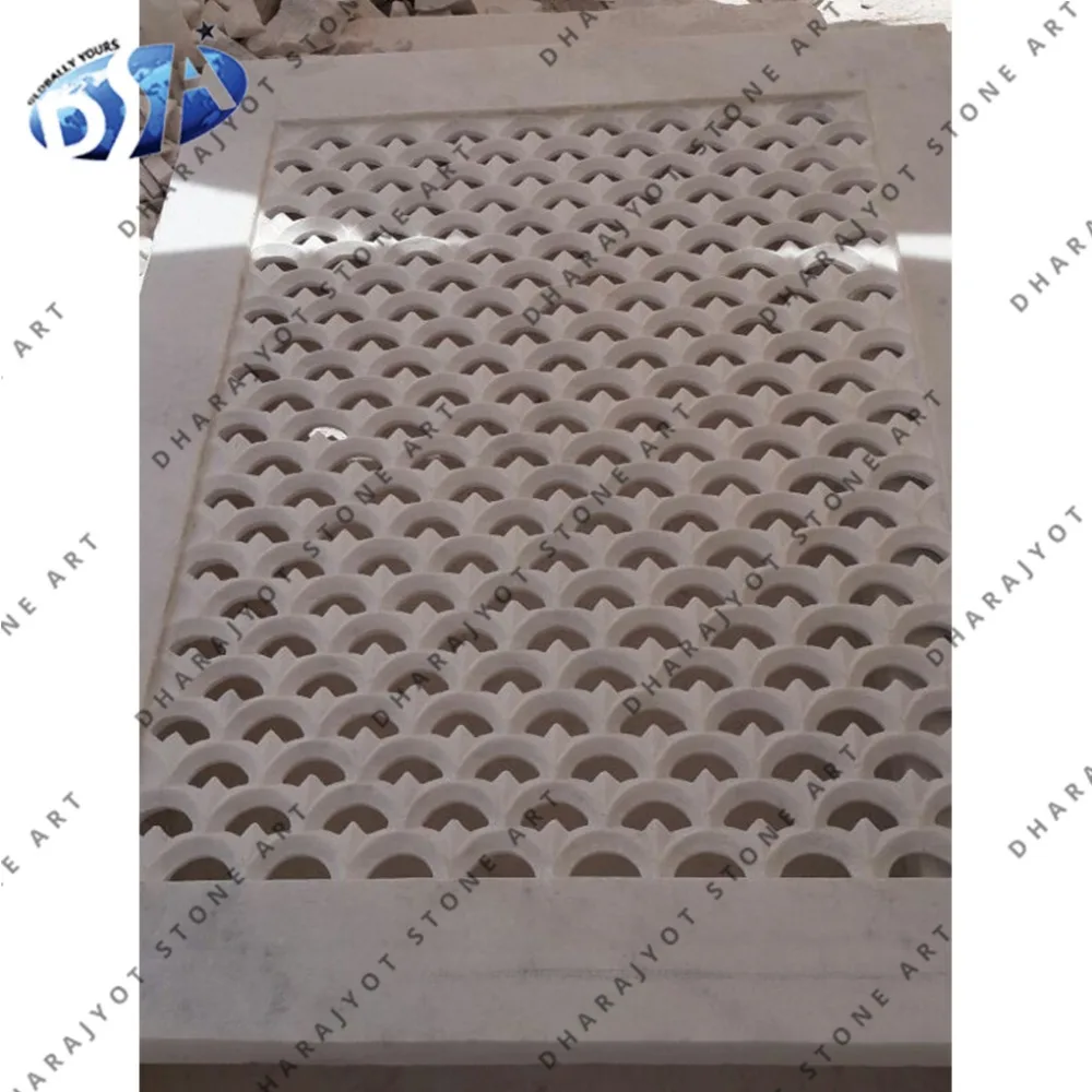 
Pink Sandstone Balcony Decor Jali 