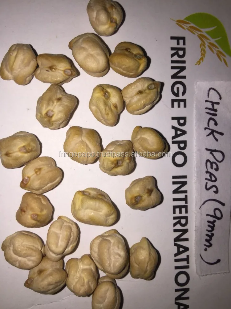 Good Quality Indian Kabuli Chick Peas 9 mm for Export