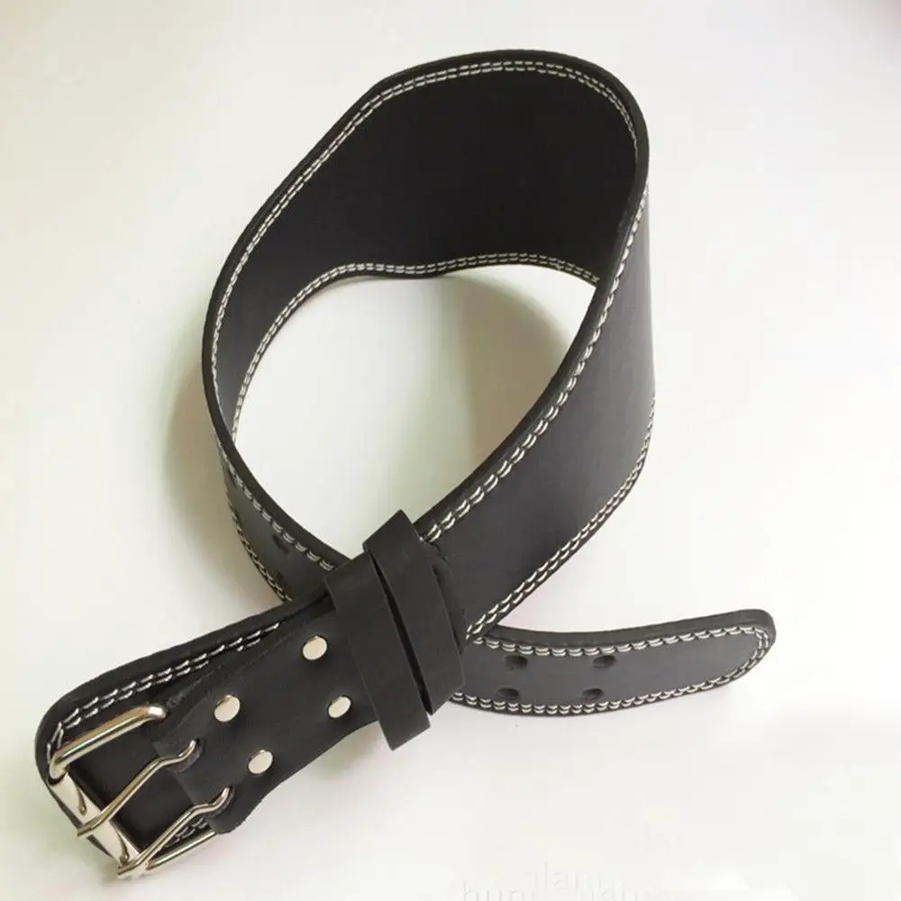 Weight Lifting Leather Belts Gym Fitness Exercise Belt Power Weight Lifting Body Building for Training