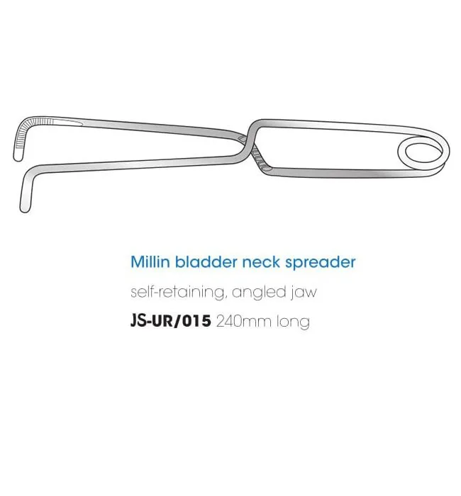 Урологический Ретрактор MILLIN шейный разбрасыватель хирургические инструменты немецкое качество нержавеющая сталь