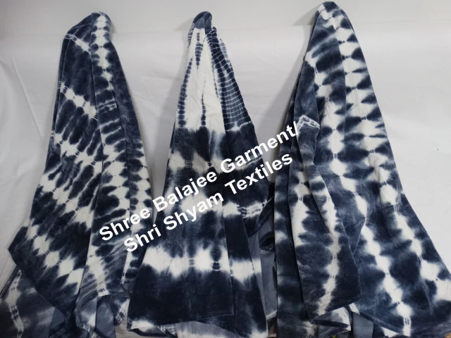 Cotton Velvet Indigo Tie Dye Throw Blankets Azo Free Colors Indian Hand Made 130X170 Cm