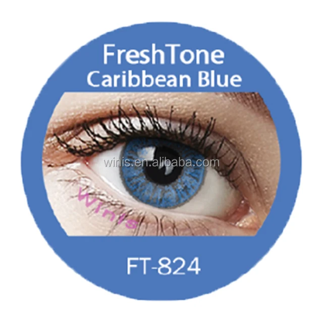 New Look 50 colors Korean Factory price hot selling Natural Look FreshTone color contact lens