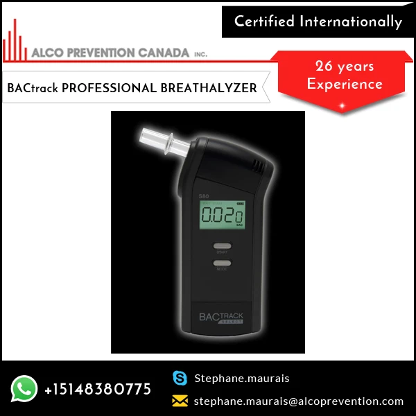 Premium Quality Alcohol Breathalyzer for Professional Use