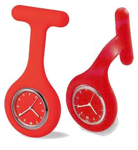 silicone fob nurse watch analogue quartz nurse watch