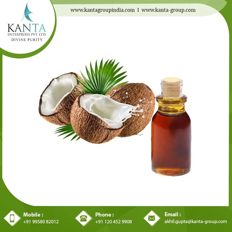 Bulk Pure Virgin Cold Pressed Coconut Essential Oil Supplier available at Best Discounted Price