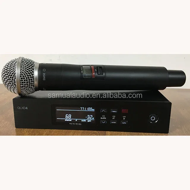 Digital Handheld Wireless Microphone  QLXD4/SA58