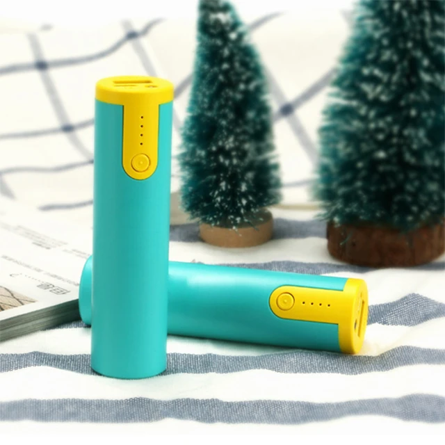 Newest Hot Sale Smartphone Mini  Power Bank 2600mAh for Christmas Gifts