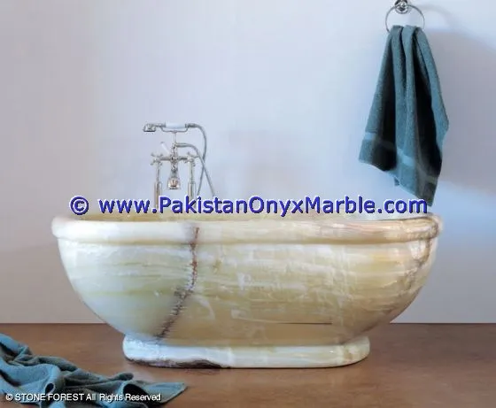 Onyx Bathtubs | Onyx Soaking Tubs | Custom Onyx Bath Tubs